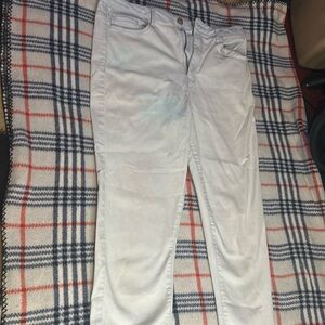 White jeans